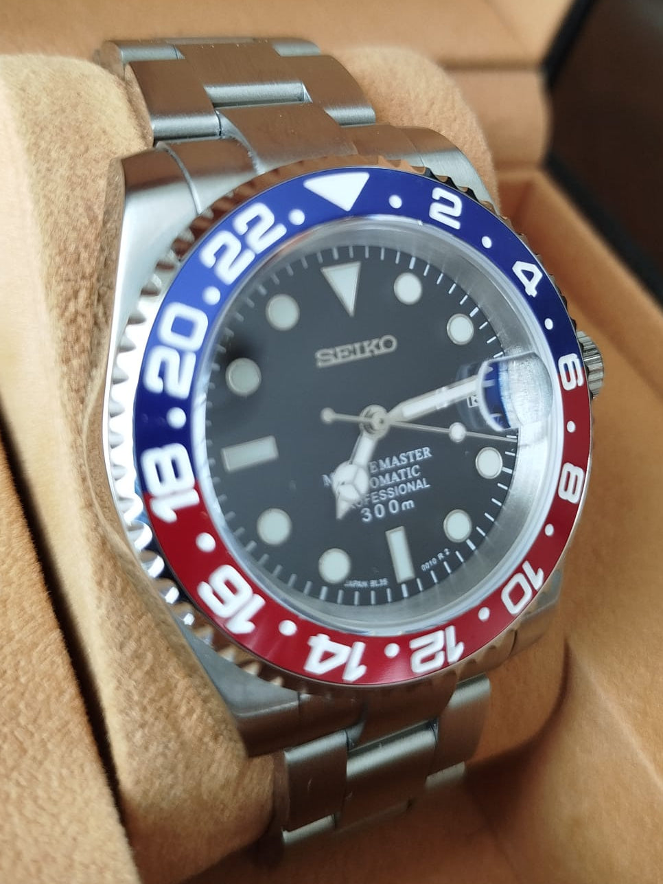 Reloj Automático PANTER SUBMARINER Pepsi