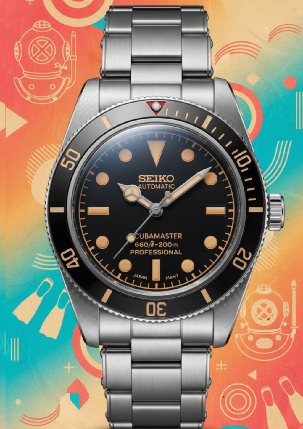 Reloj Automático PANTER Diver Vintage