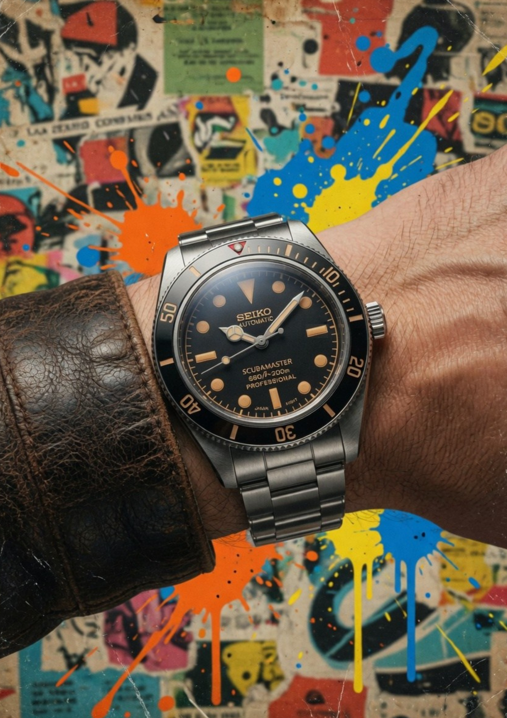 Reloj Automático PANTER Diver Vintage