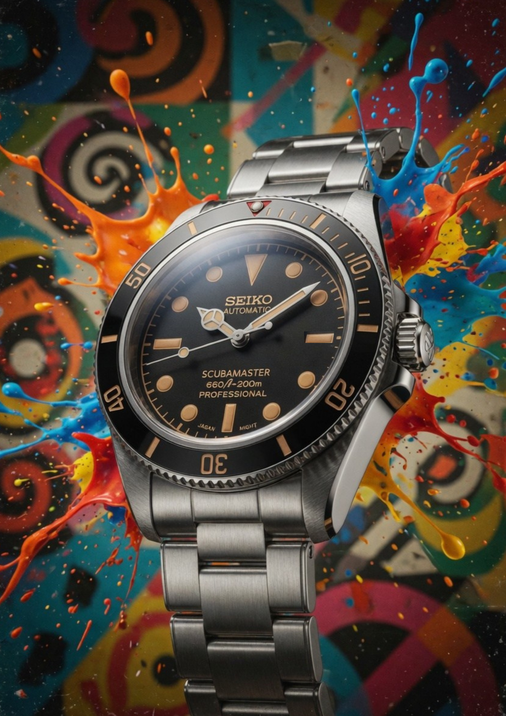 Reloj Automático PANTER Diver Vintage