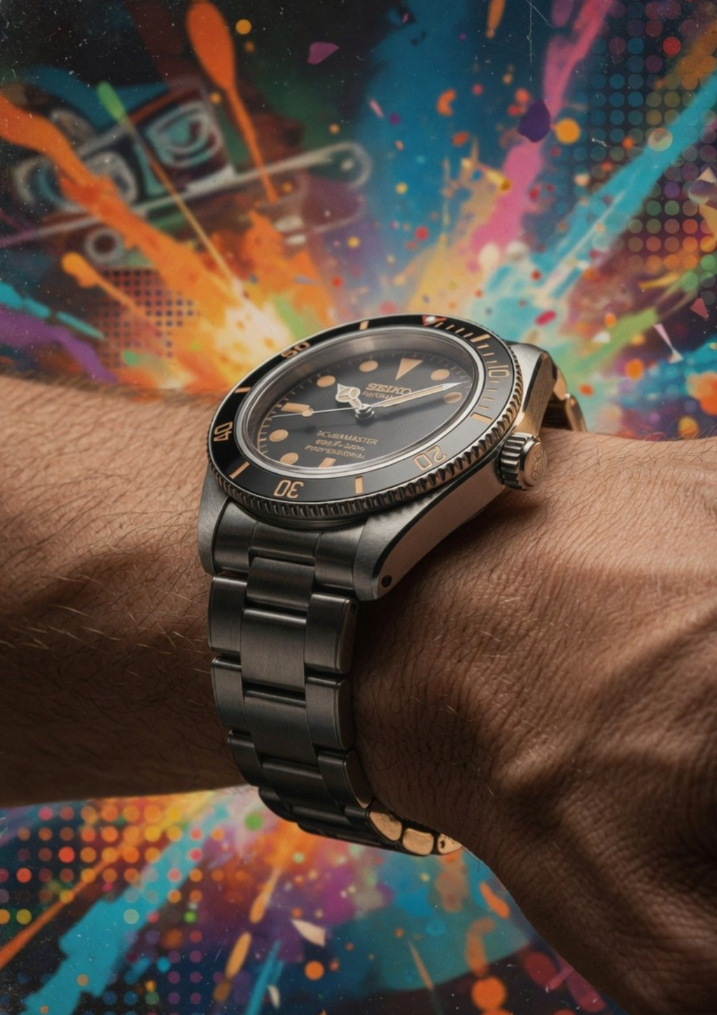 Reloj Automático PANTER Diver Vintage