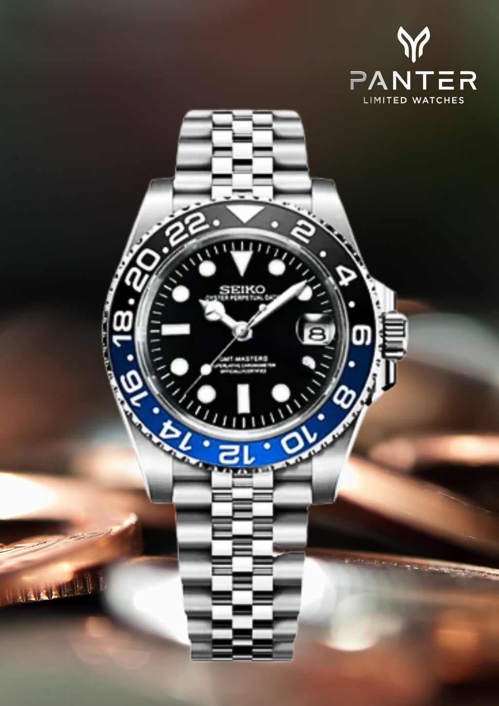Montre automatique PANTER DIVER Batgirl