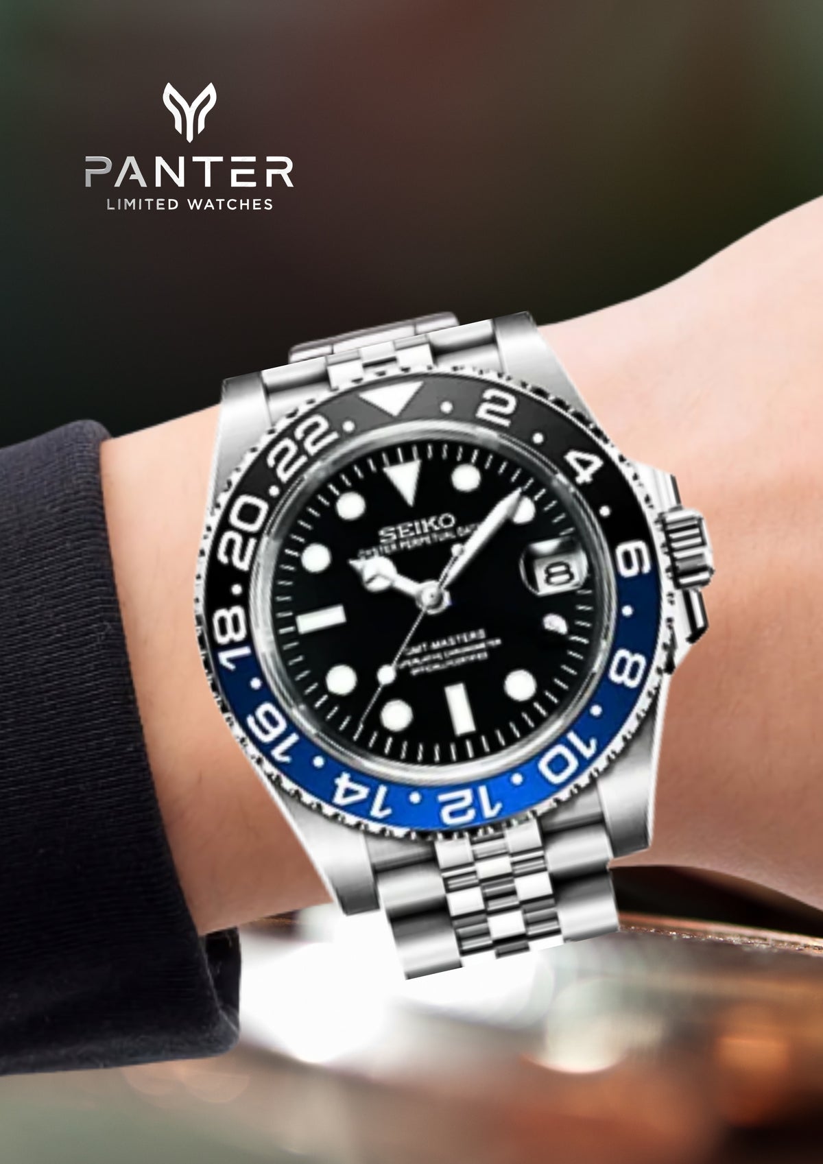 Montre automatique PANTER DIVER Batgirl