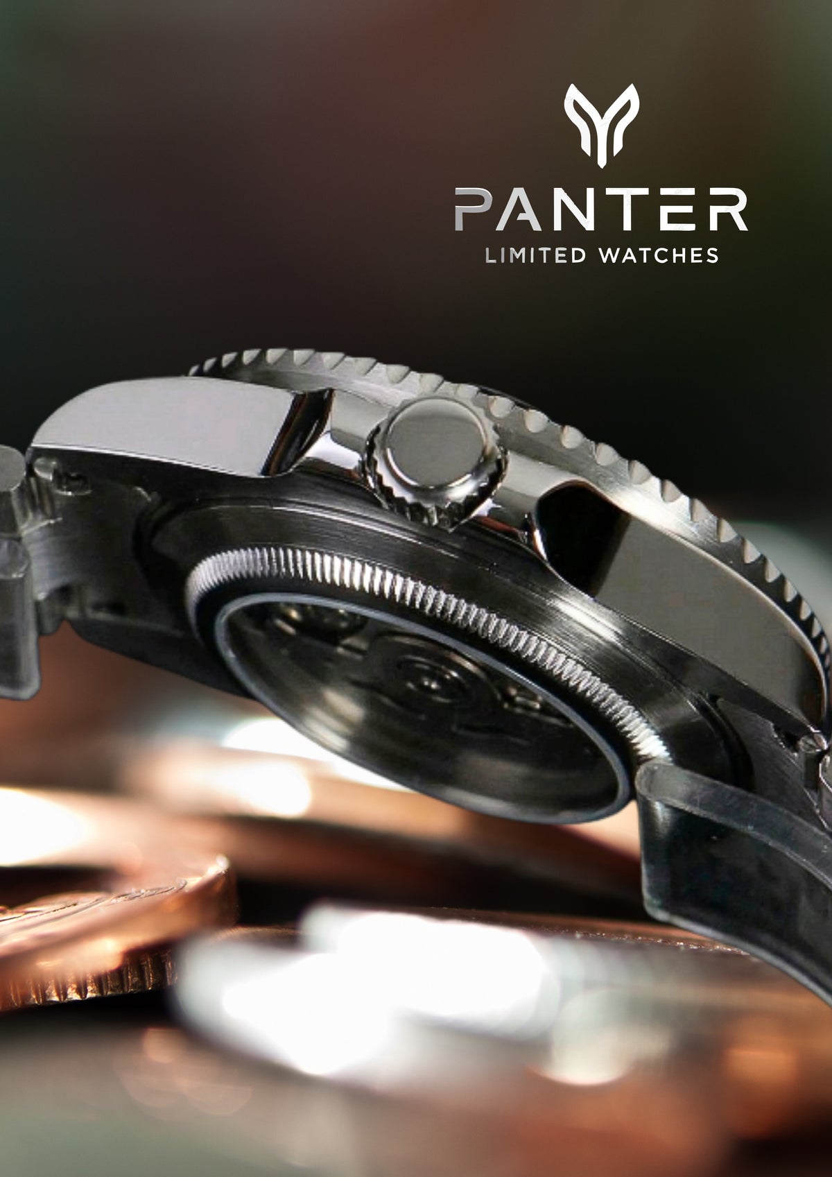 Montre automatique PANTER DIVER Batgirl