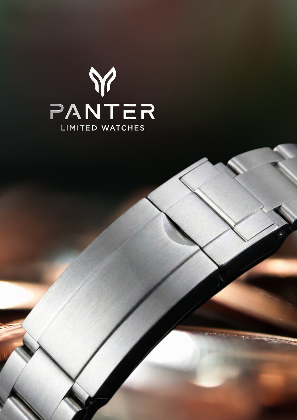 PANTER EXPLORER GMT II Automatic Watch | Silver and White