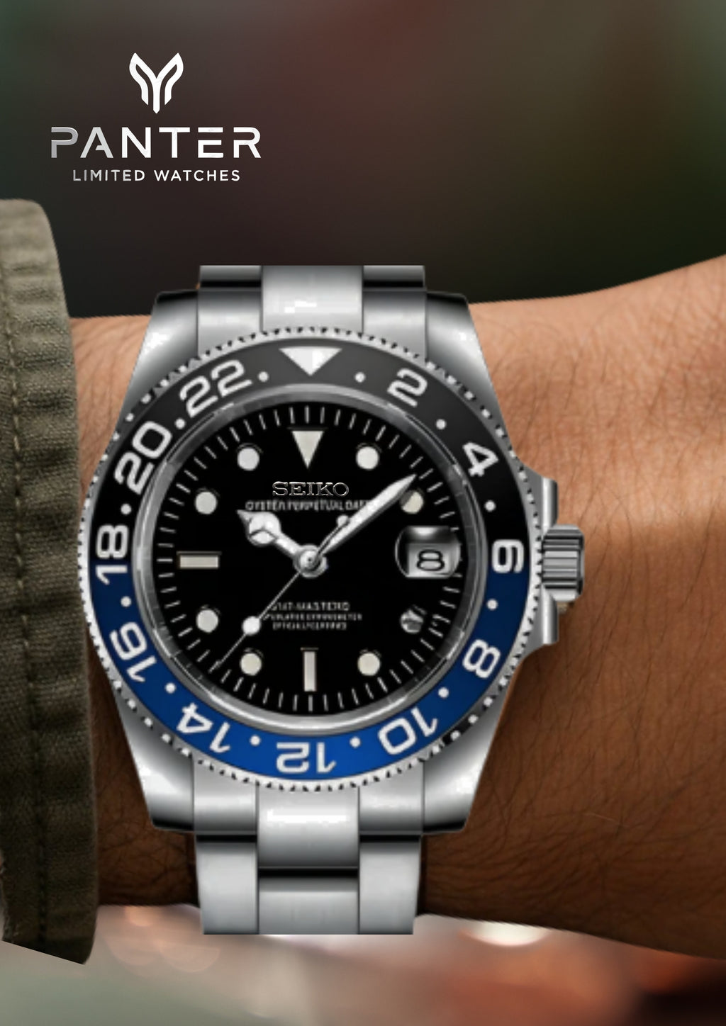 PANTHER DIVER Batman Automatic Watch