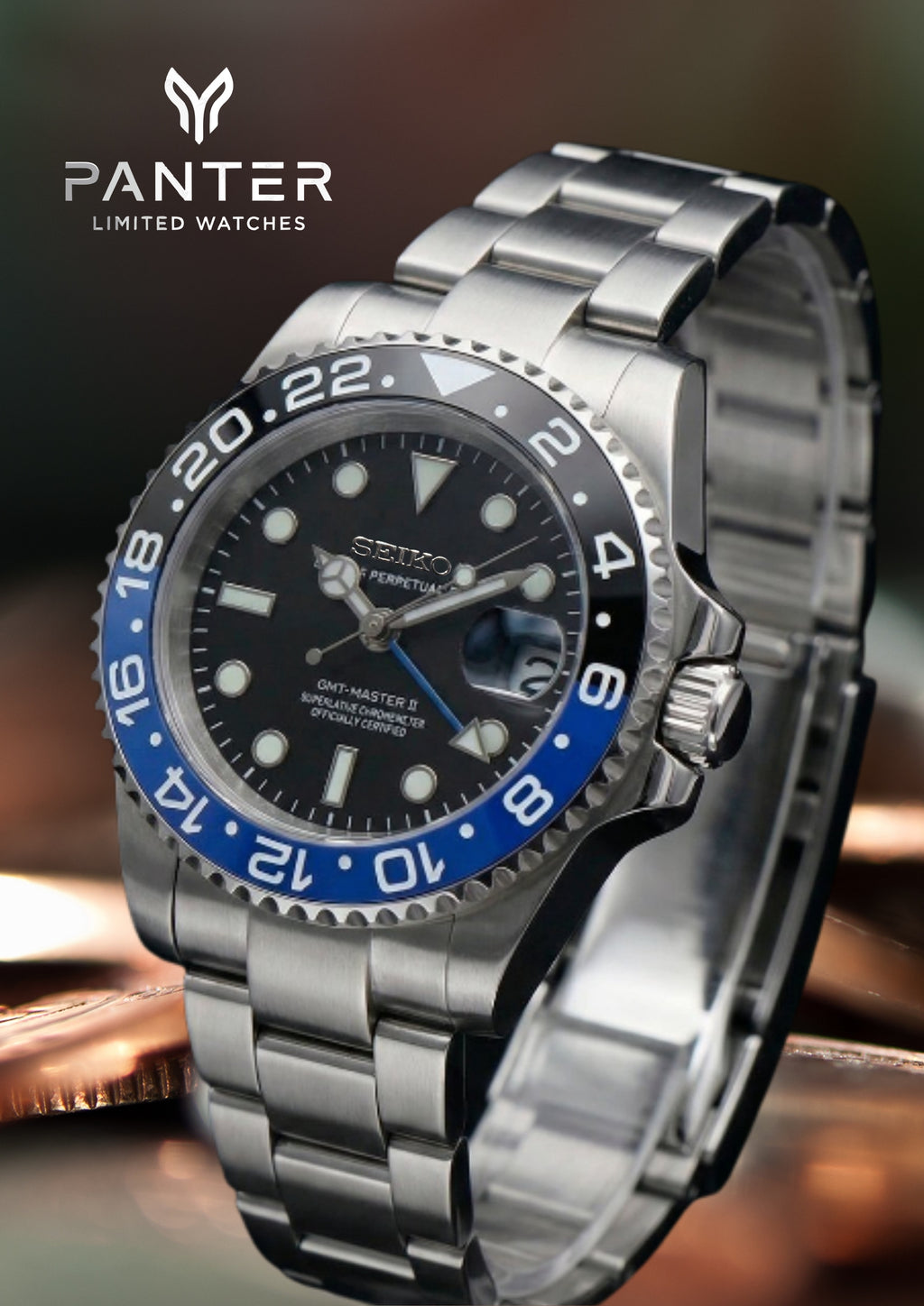 PANTHER DIVER Batman Automatic Watch