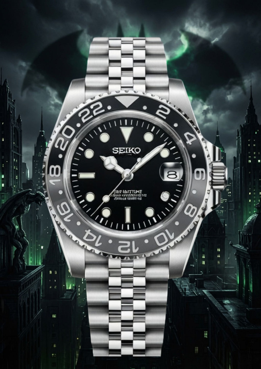 Reloj Automático PANTER DIVER Bruce Wayne Jubilee