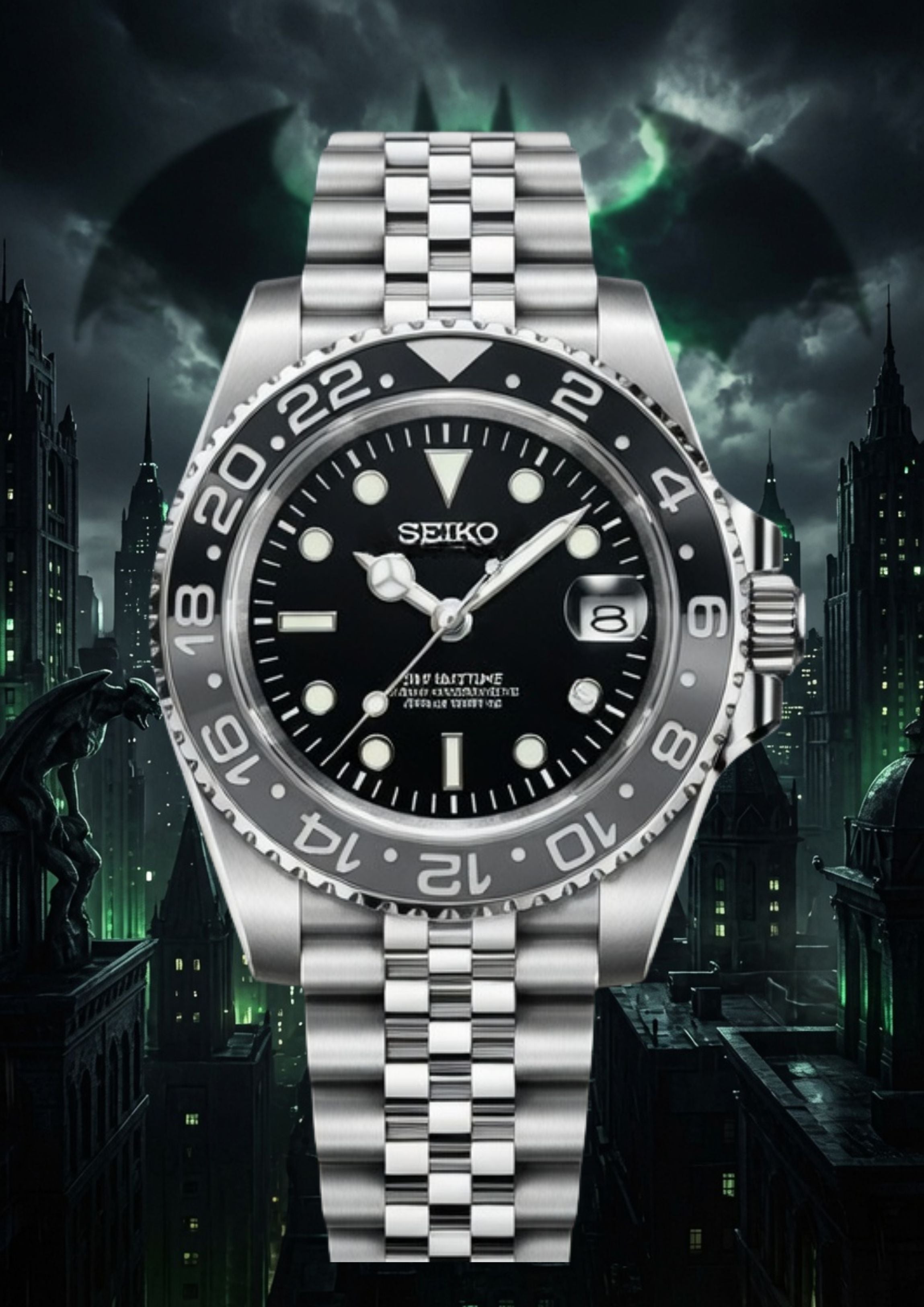 Reloj Automático PANTER DIVER Bruce Wayne Jubilee