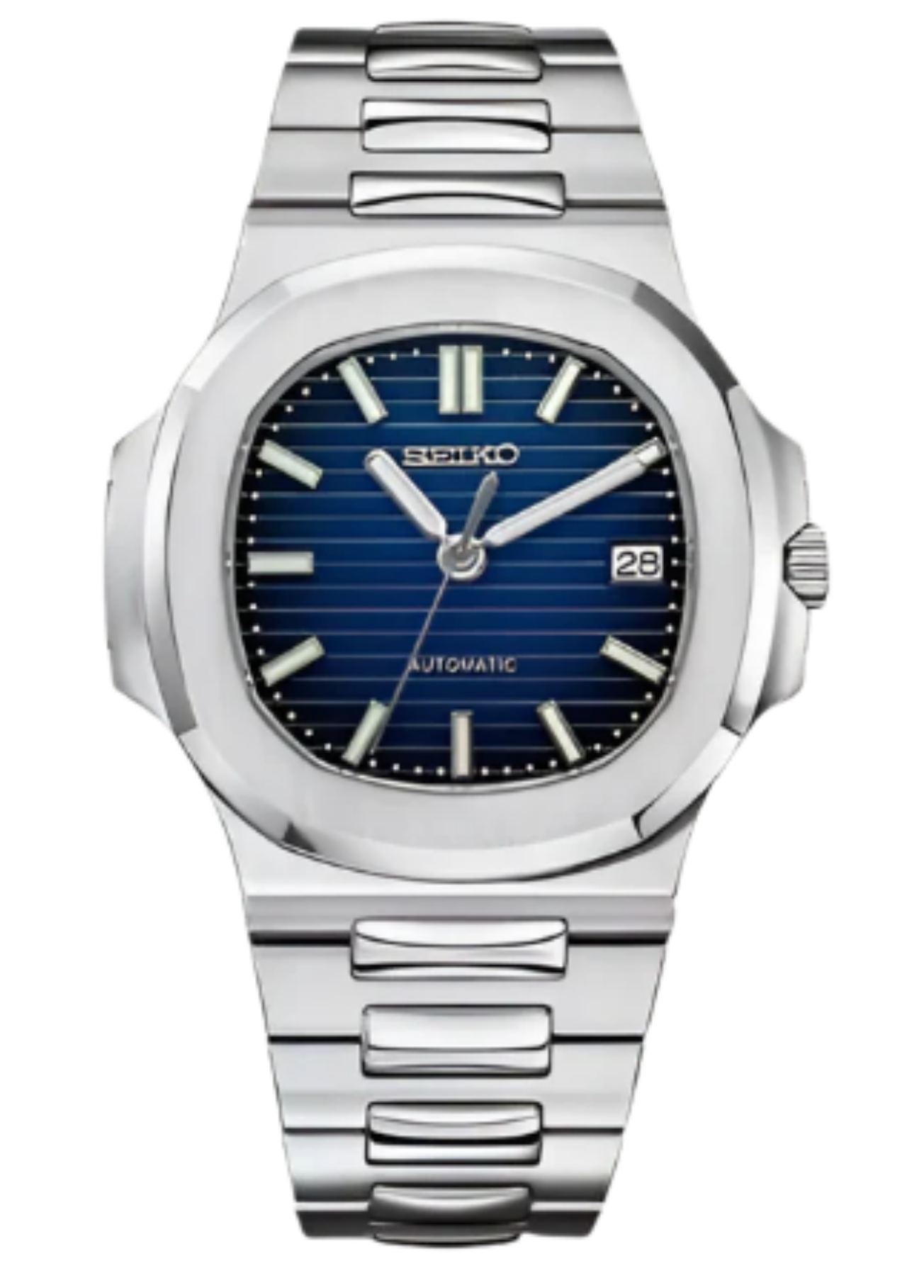 Reloj Automático PANTER NAUTILUS Azul con Fecha