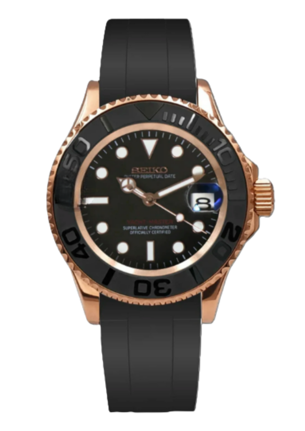 Reloj Automático PANTER Rose Gold Yacht-Master