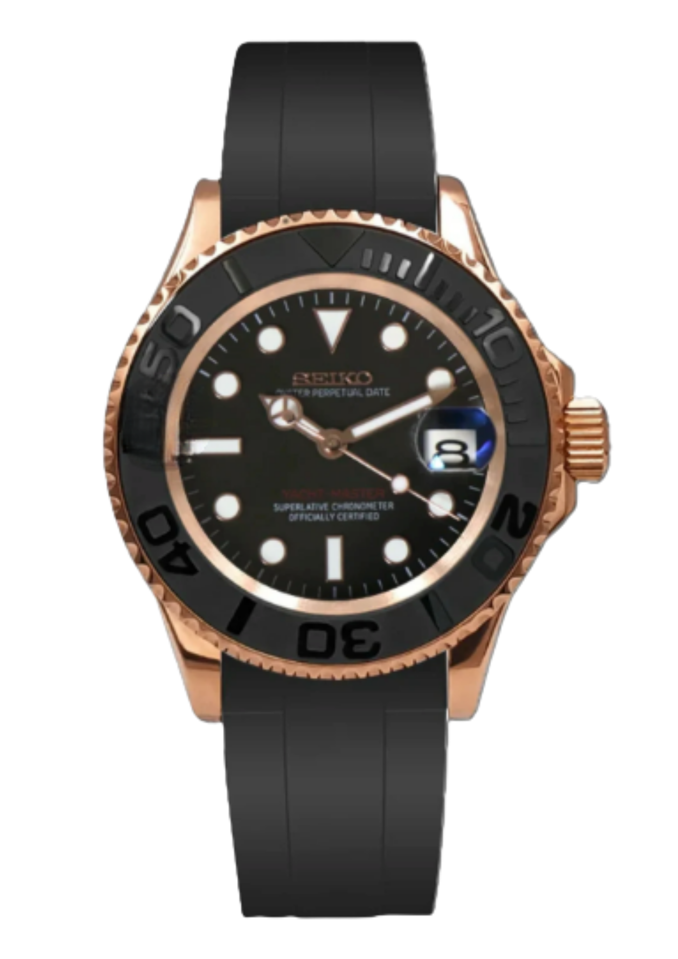 Reloj Automático PANTER Rose Gold Yacht-Master