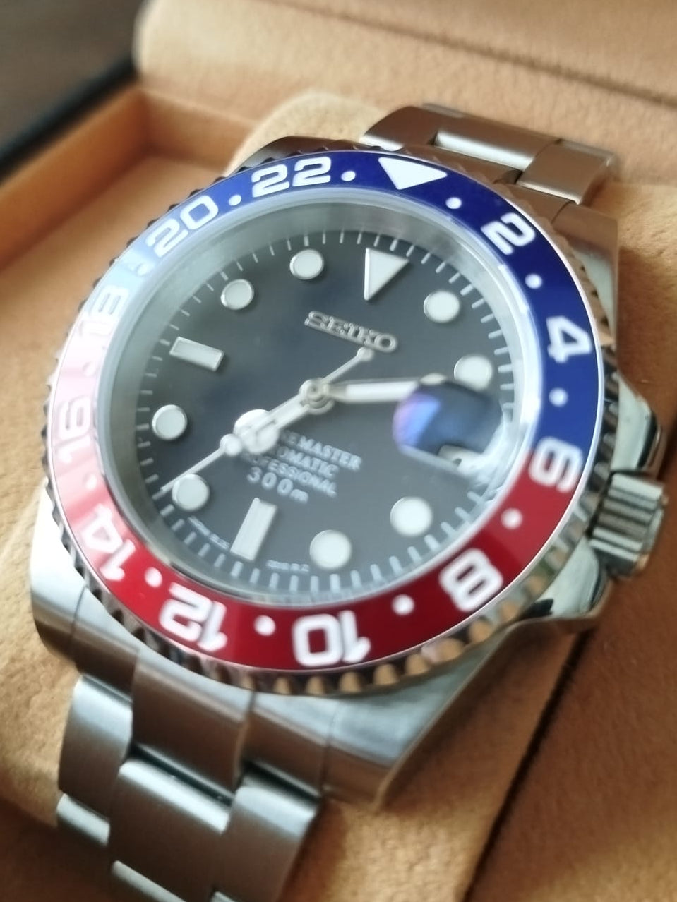 Reloj Automático PANTER SUBMARINER Pepsi
