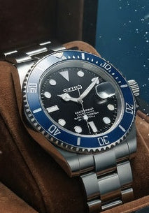 Reloj Automático PANTER SUBMARINER Azul y Negro