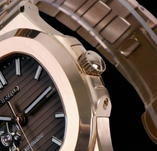 Montre automatique NAUTILUS Squelette Or Rose