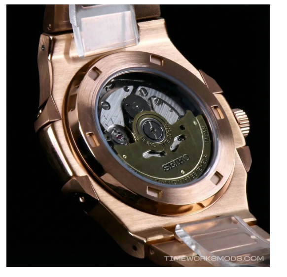 Montre automatique NAUTILUS Squelette Or Rose