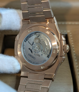 Montre Automatique PANTER NAUTILUS Or rose avec date