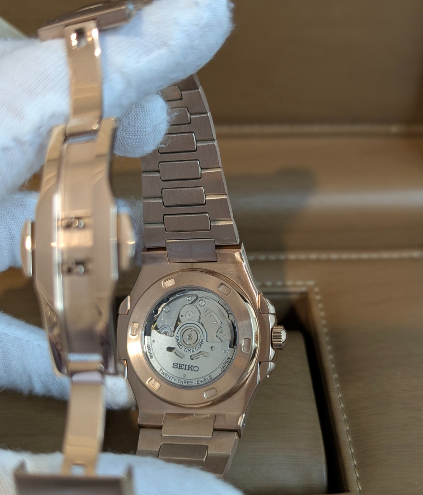 Montre automatique NAUTILUS Squelette Or Rose