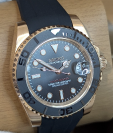 Reloj Automático PANTER Rose Gold Yacht-Master