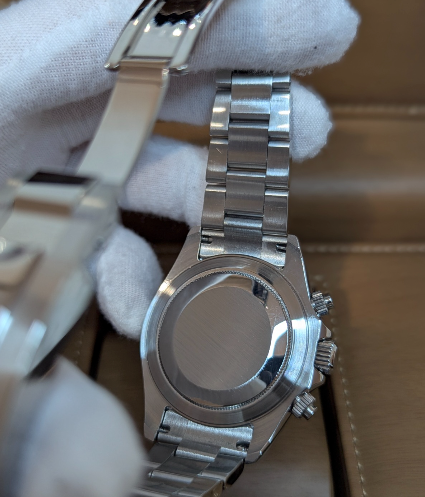Reloj Meca-Cuarzo PANTER DAYTONA Azul claro y Negro