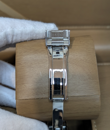 Reloj Meca-Cuarzo PANTER DAYTONA Azul claro y Negro