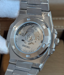 Reloj Automático PANTER NAUTILUS Open Heart Azul