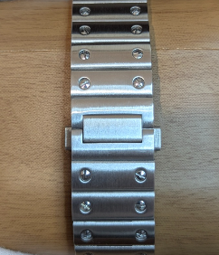 Reloj Automático PANTER SANTOS  Blanco y gris plateado