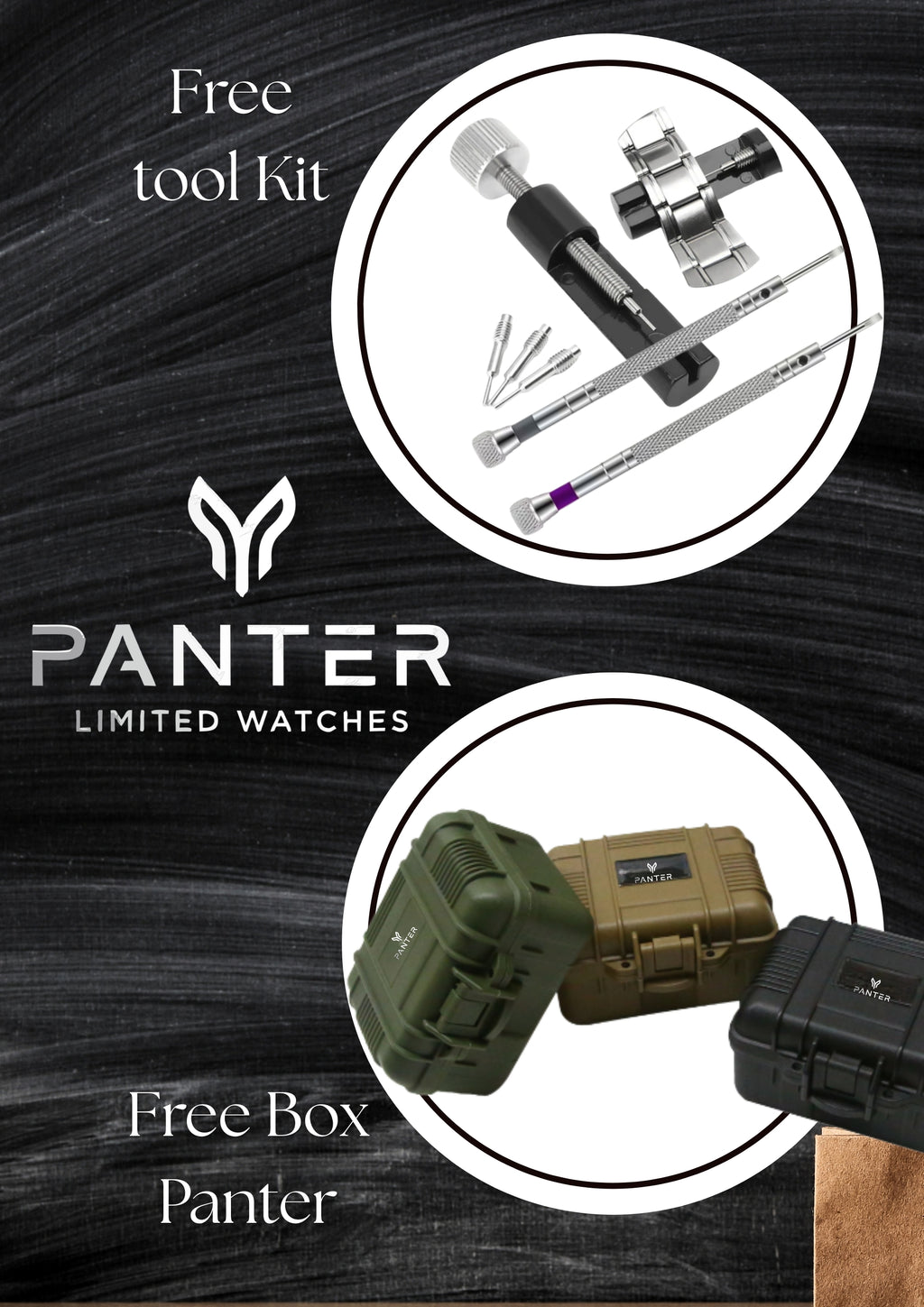 Reloj Automatico PANTER GRAN DIVER 42