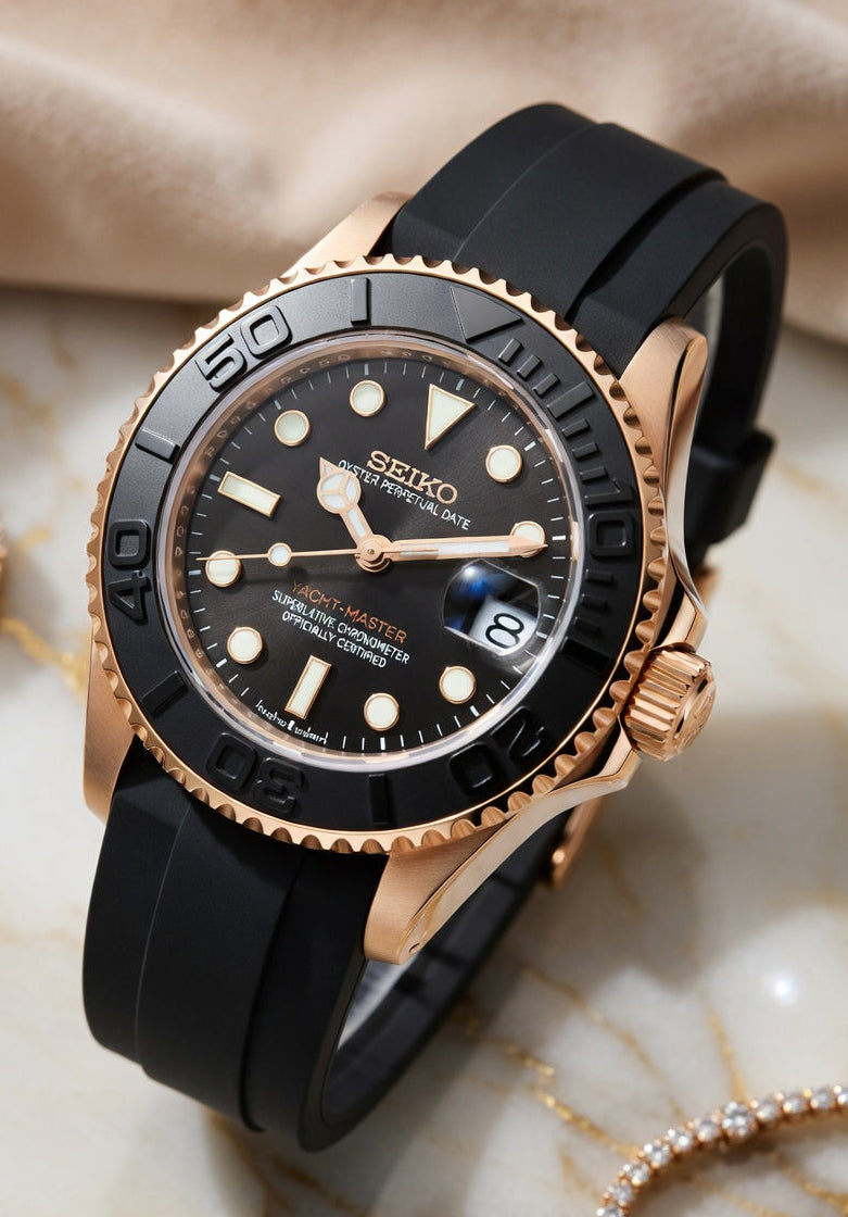 Reloj Automático PANTER Rose Gold Yacht-Master