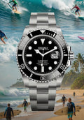 Reloj Automático PANTER SUBMARINER Negro