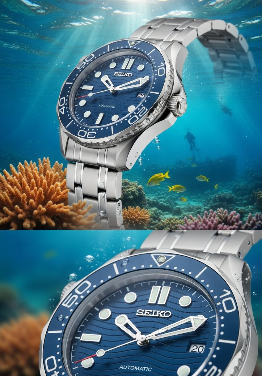 Reloj Seiko Mod SEAMASTER Azul