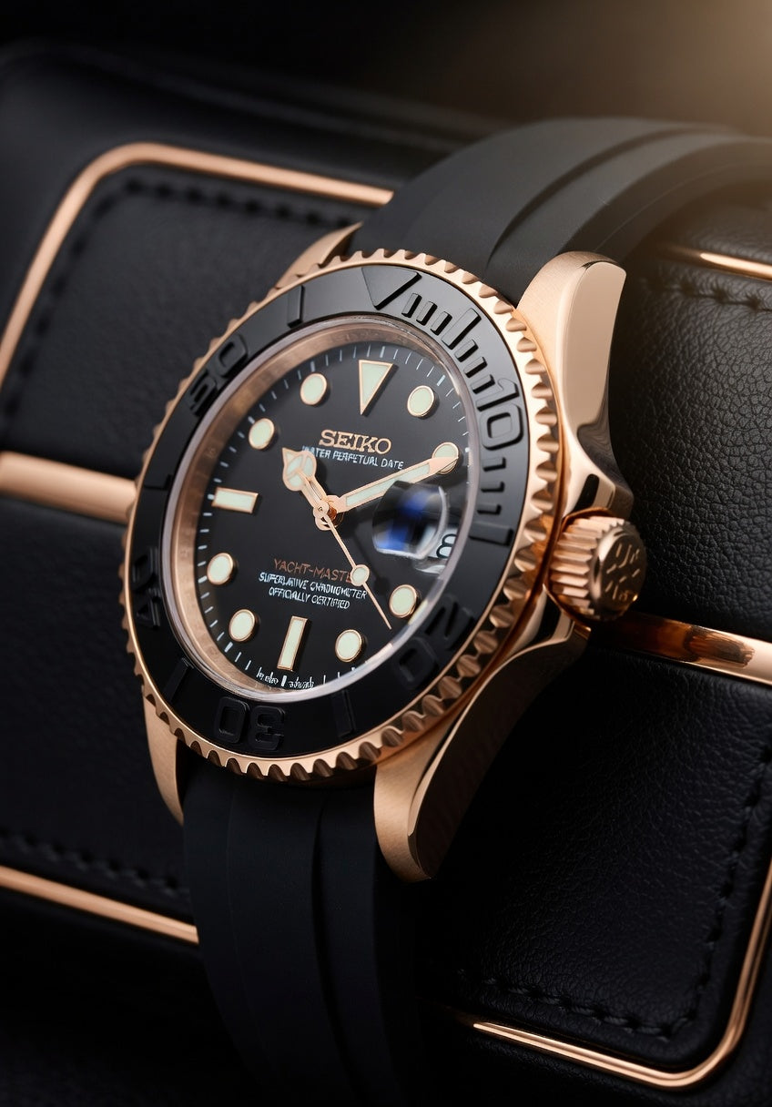 Reloj Automático PANTER Rose Gold Yacht-Master