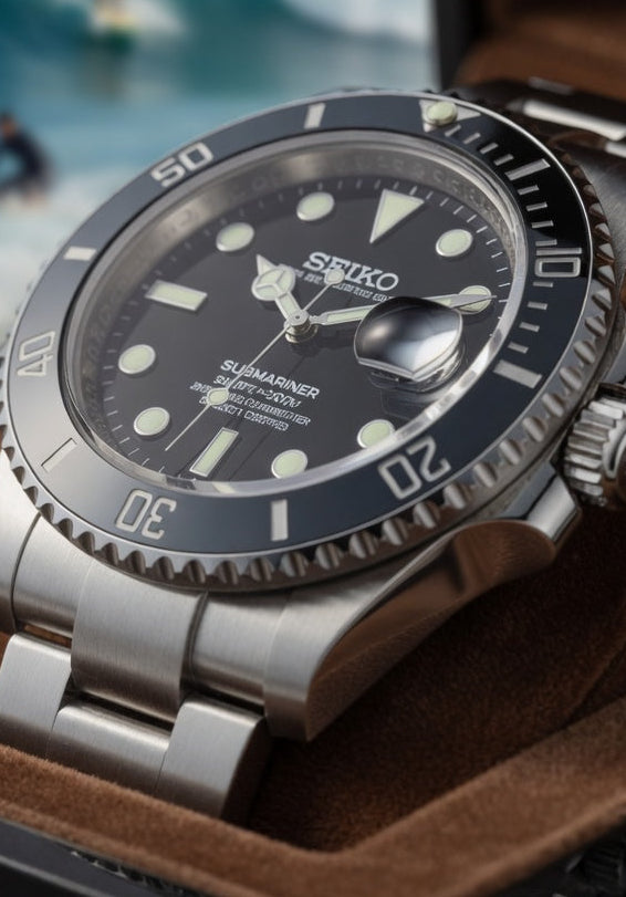 Reloj Automático PANTER SUBMARINER Negro