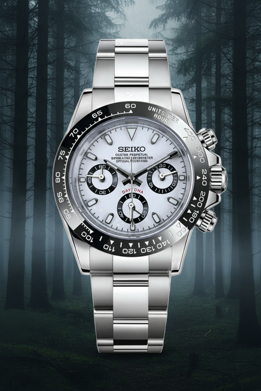 Reloj Meca-Cuarzo PANTER DAYTONA Panda