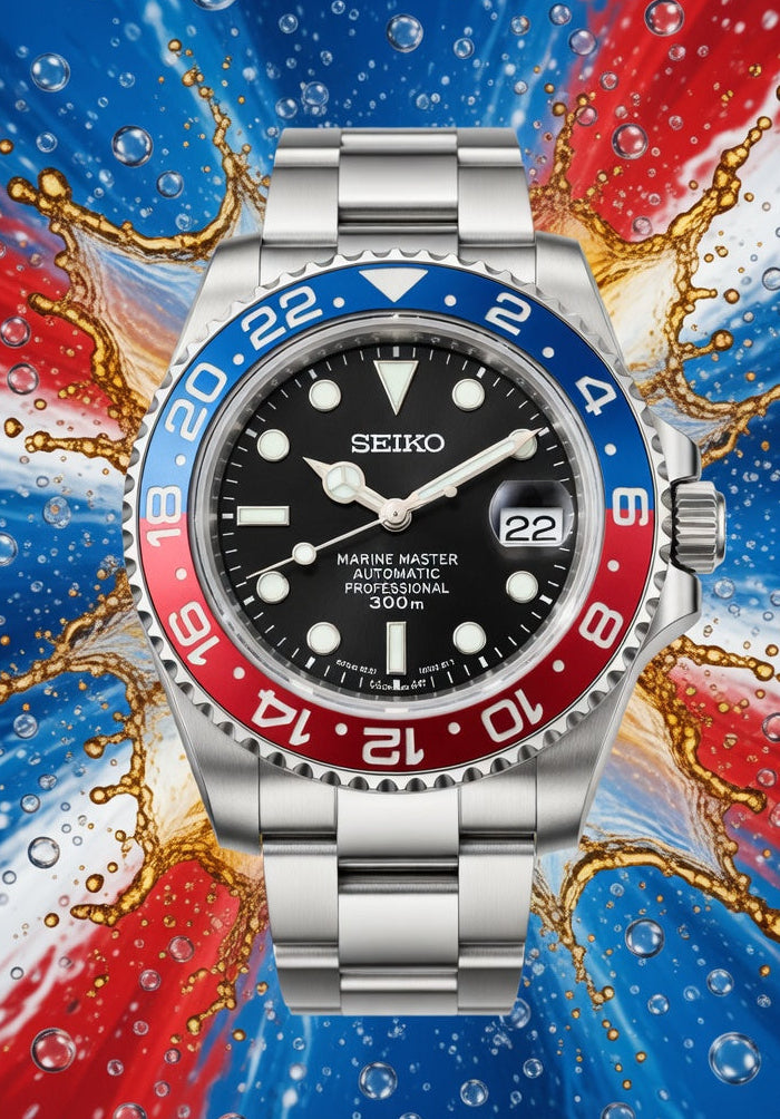 Reloj Automático PANTER SUBMARINER Pepsi