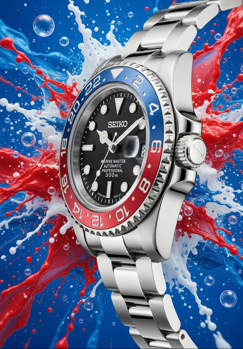 Reloj Automático PANTER SUBMARINER Pepsi